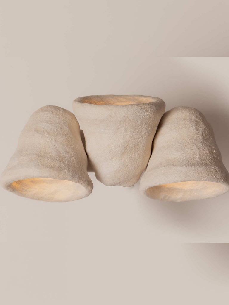 Three light wall sconce (Bells together) - Pecherna collection