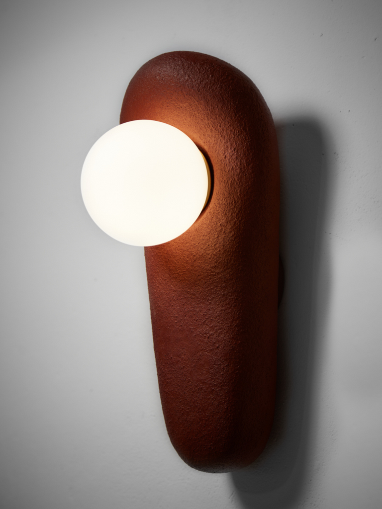 Ceramic Pendant Light | 5 pieces with one light, medium size - Solo of Zakohani