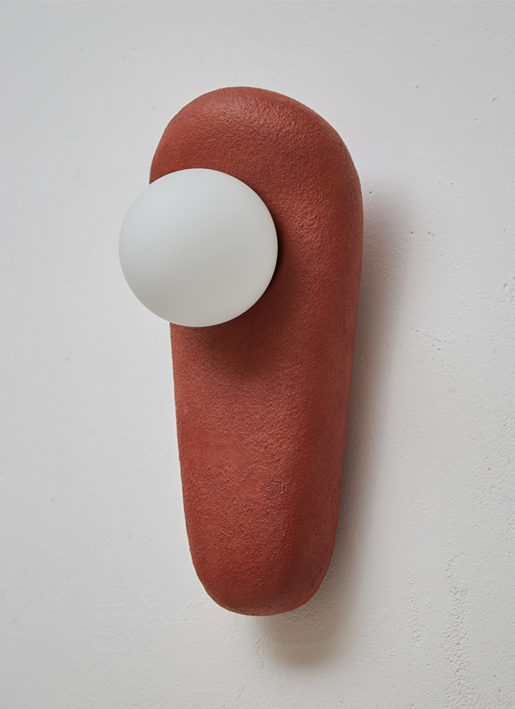 Clay Red Sconce - Zakohani collection